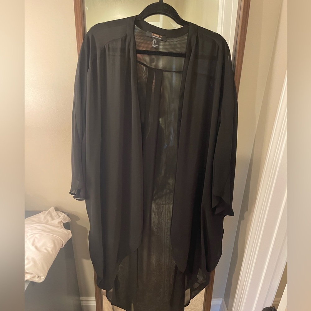 S Button Down Kimono